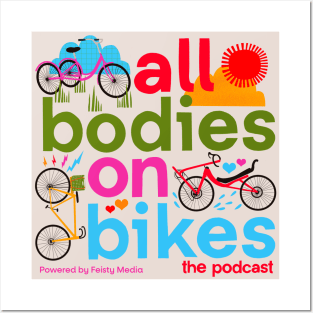 All Bodies on Bikes - The Podcast Posters and Art